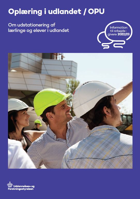 Elever og lærlinge på erhvervsuddannelserne kan gennemføre dele af eller hele deres oplæring i udlandet med tilskud fra ordningen om oplæring i udlandet (OPU).  Sådan gør du - for dig som er arbejdsgiver.