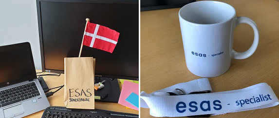 Billeder fra pilotinstitutionen VIA's go-live i oktober