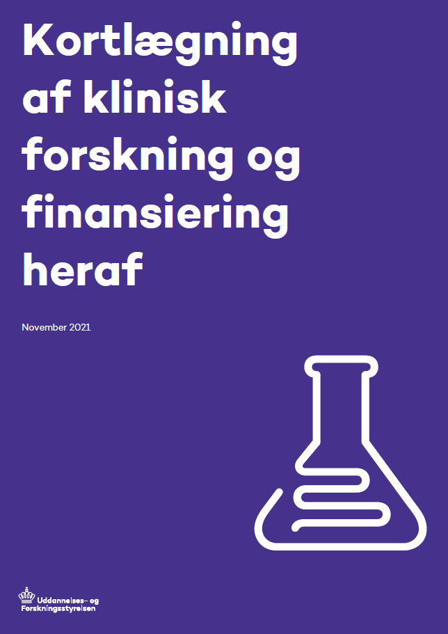 Uddannelses- og Forskningsministeriet har gennemført en kortlægning af klinisk forskning og finansiering heraf. Kortlægningen belyser blandt andet omfang og udgifter til klinisk forskning og undersøger, hvilke udfordringer der er for klinisk forskning i Danmark.