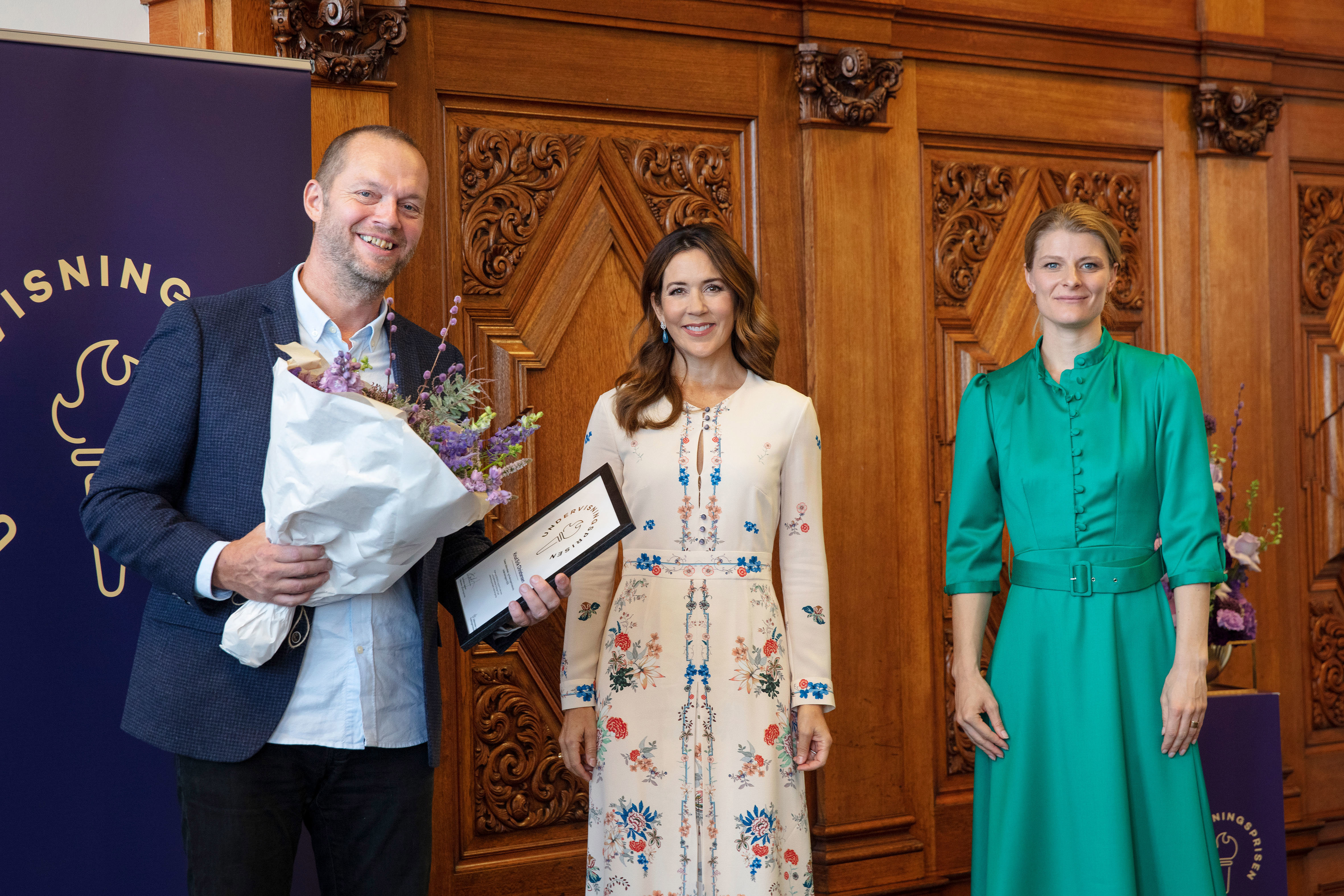 Knud Erik Christensen fra UCL Erhvervsakademi og Professionshøjskole modtager Undervisningsprisen 2020. Foto: Søren Kjeldgaard