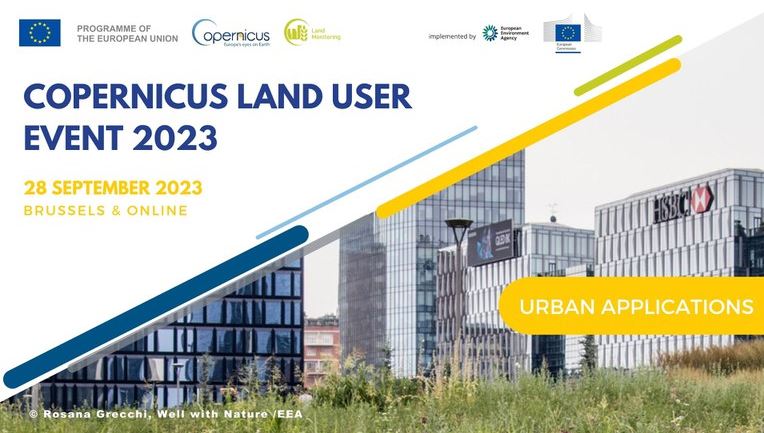 Copernicus Land Monitoring Service, CLMS is inviting all users - scientists, companies and public authorities - to the 2023 edition of the Copernicus Land User Event in Bruxelles. Thanks to its hybrid format, participants can also join remotely and follow the different sessions online.
