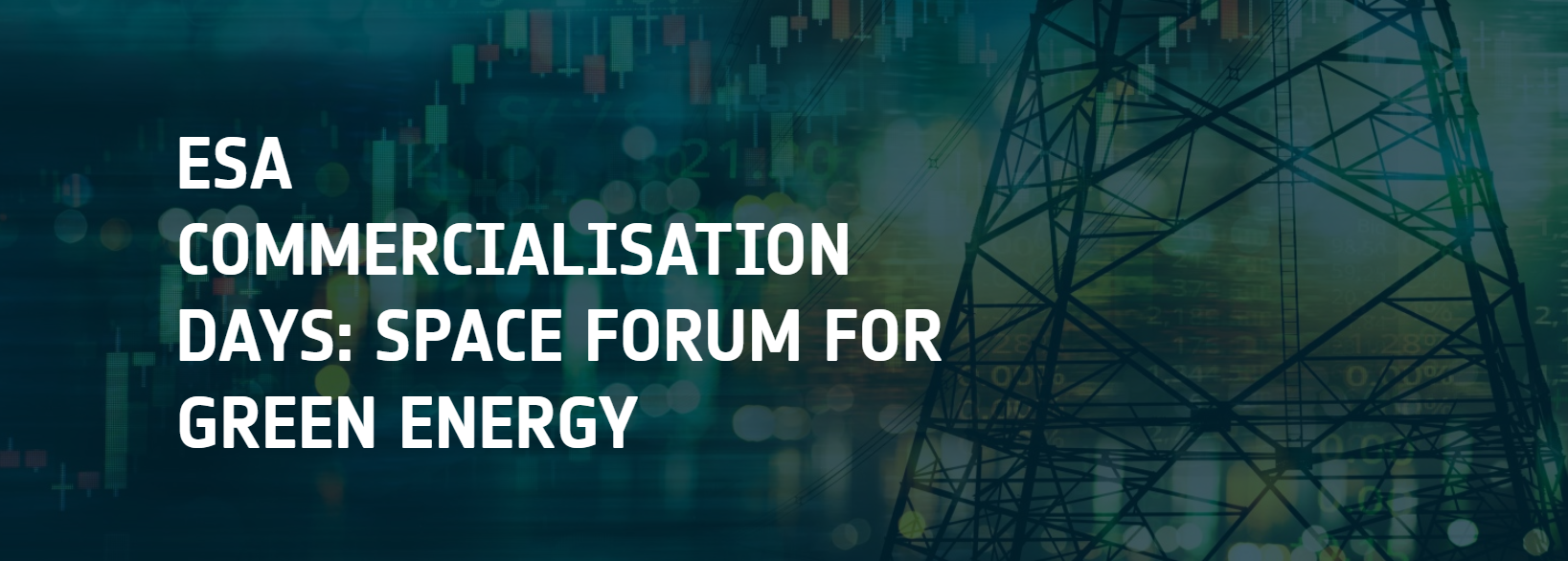 The Space Forum for Green Energy, will bring together key stakeholders from the green energy and space technology sectors to foster increased collaboration and discover how space-based solutions can accelerate the transition to green energy in Europe and beyond.