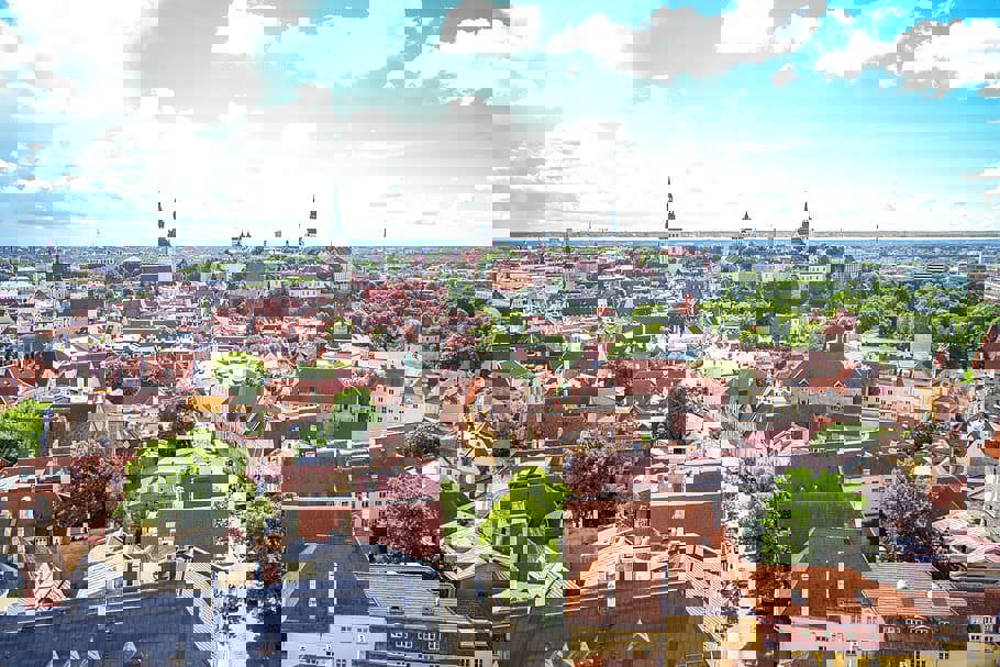 Tallinn, Estonia Tallin i Estland