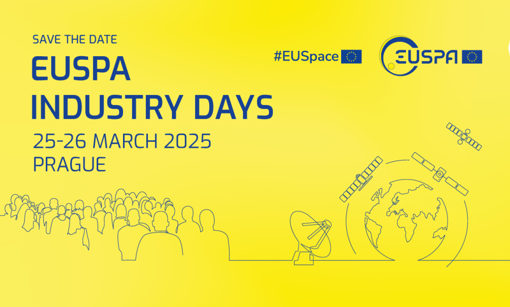 Join the EUSPA Industry Days 2025 on March 25-26 in Prague! Discover EU space innovations, learn about procurement opportunities, and network with industry leaders.