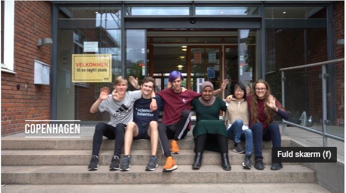 Screendump fra projektets video. Se den via link ovenfor.