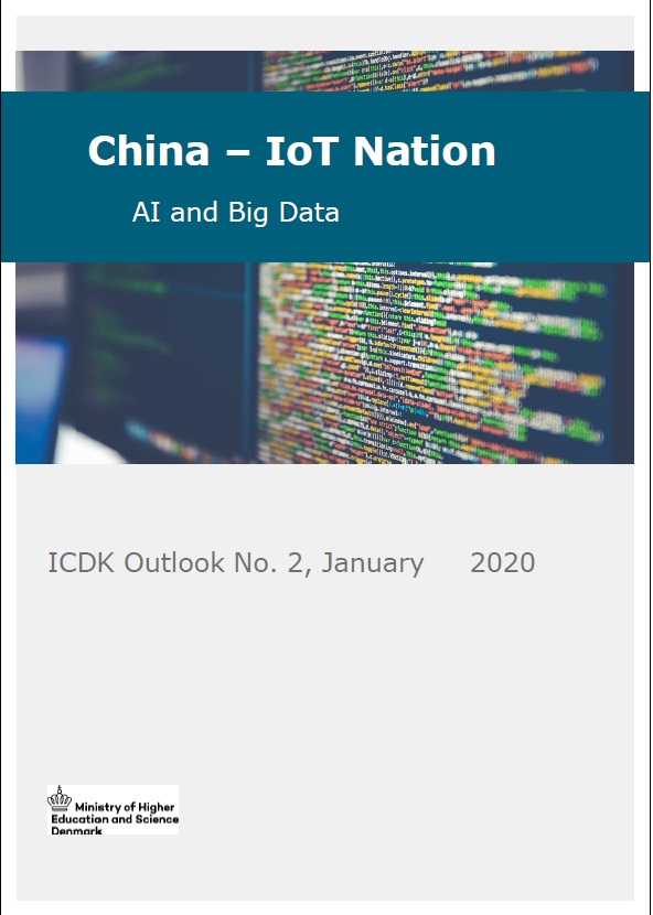 Dette ICDK OUTLOOK belyser udviklingen af ”Internet of things” (IoT) i Kina. Rapporten er en del af en todelt rapportserie kaldet China IoT Nation. Denne rapport dækker politikker og brug af AI og big data i Kina.