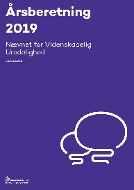 Nævnet for Videnskabelig Uredelighed (NVU) afgiver hermed beretning for perioden 1. januar 2019-31. december 2019