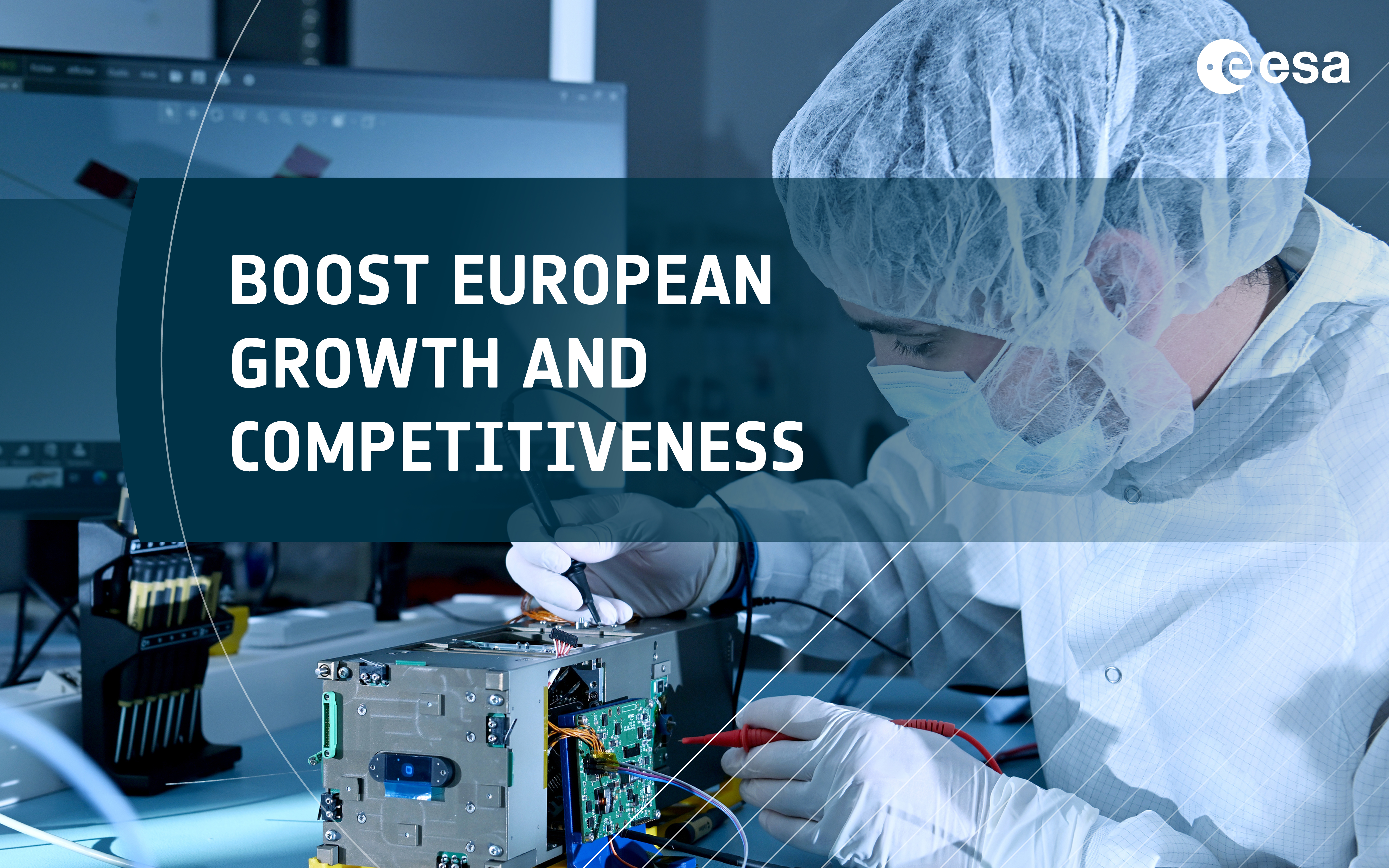 Registration is now open for the first ESA webinar on “Boost growth and competitiveness and Inspire Europe” in the ESA Strategy 2040: Elevate the future of European Space. It features Andreas Mogensen and will focus on technology, competitiveness and education.