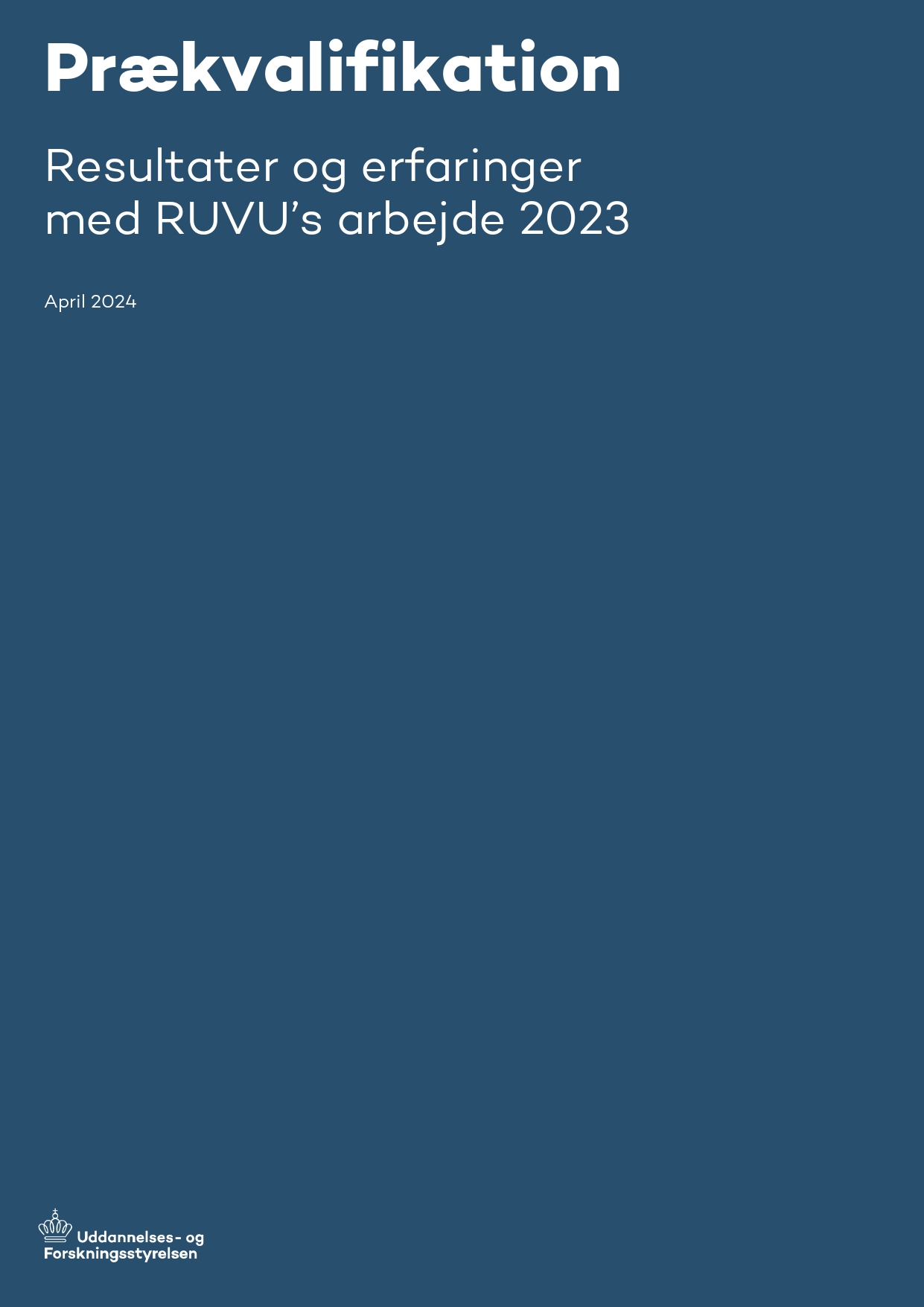 Læs om udvalgets resultater og erfaringer fra årets prækvalifikationsansøgninger. Hvem har søgt om hvad? Hvor mange afslag og godkendelser er der kommet?