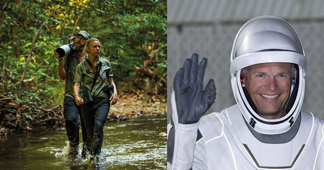 Andreas Mogensen er ambassadør for WILD Nature Foundation, som har naturbevarelsesprojekter i Grønland og Colombia. Helle & Uri Løvevild Golman fra WILD ringer direkte til Andreas Mogensen på ISS og tager dig med på en rejse fra de dybeste regnskove og helt op til rumstationen.