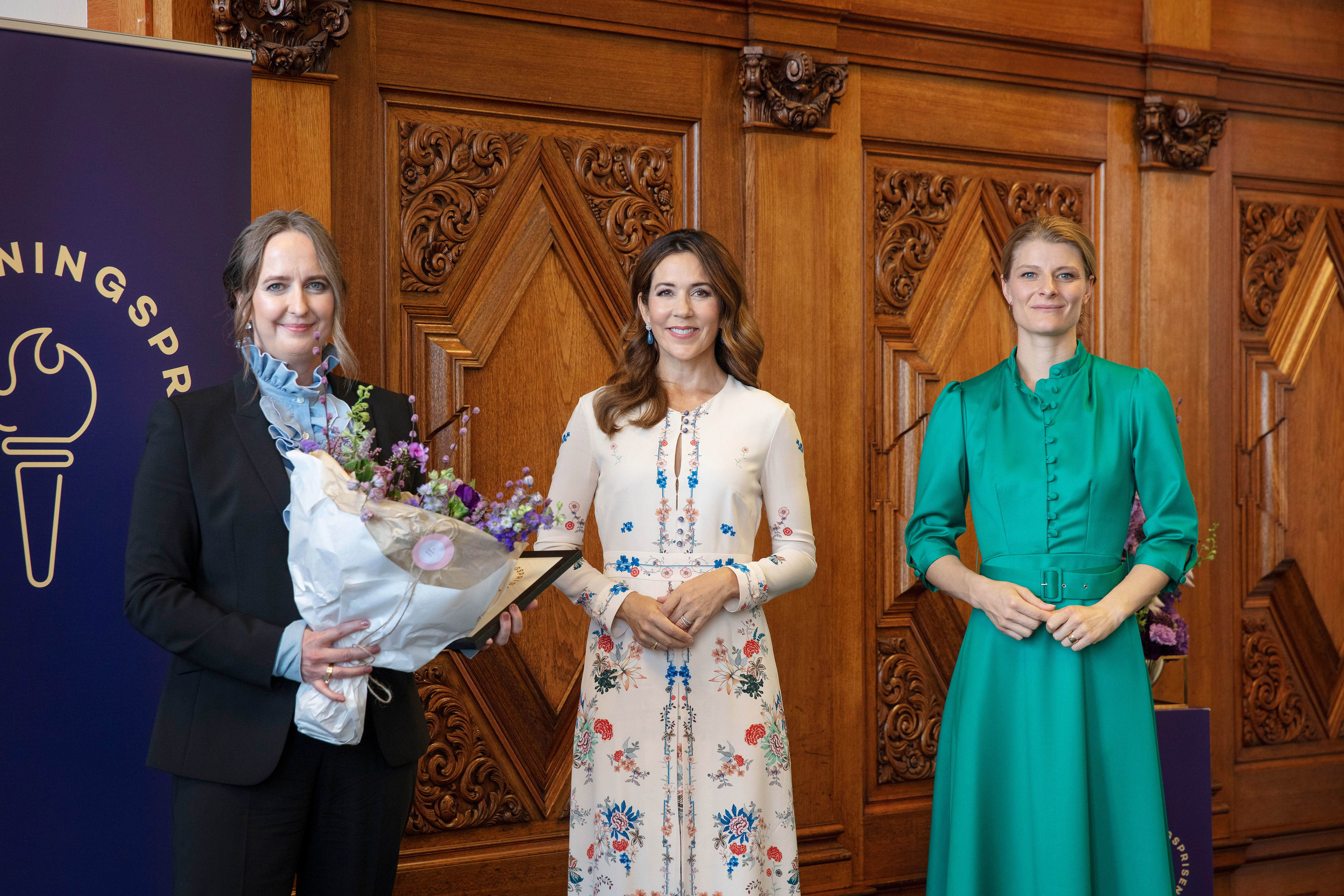 Vibeke Røn Noer, VIA University College, modtager Undervisningsprisen 2020. Foto: Søren Kjeldgaard.