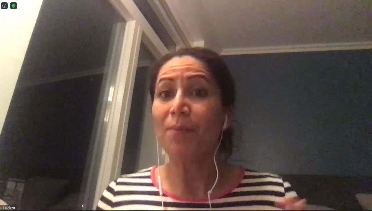 Özlem Cekic var et af hovednavnene ved fyraftensarrangementet.