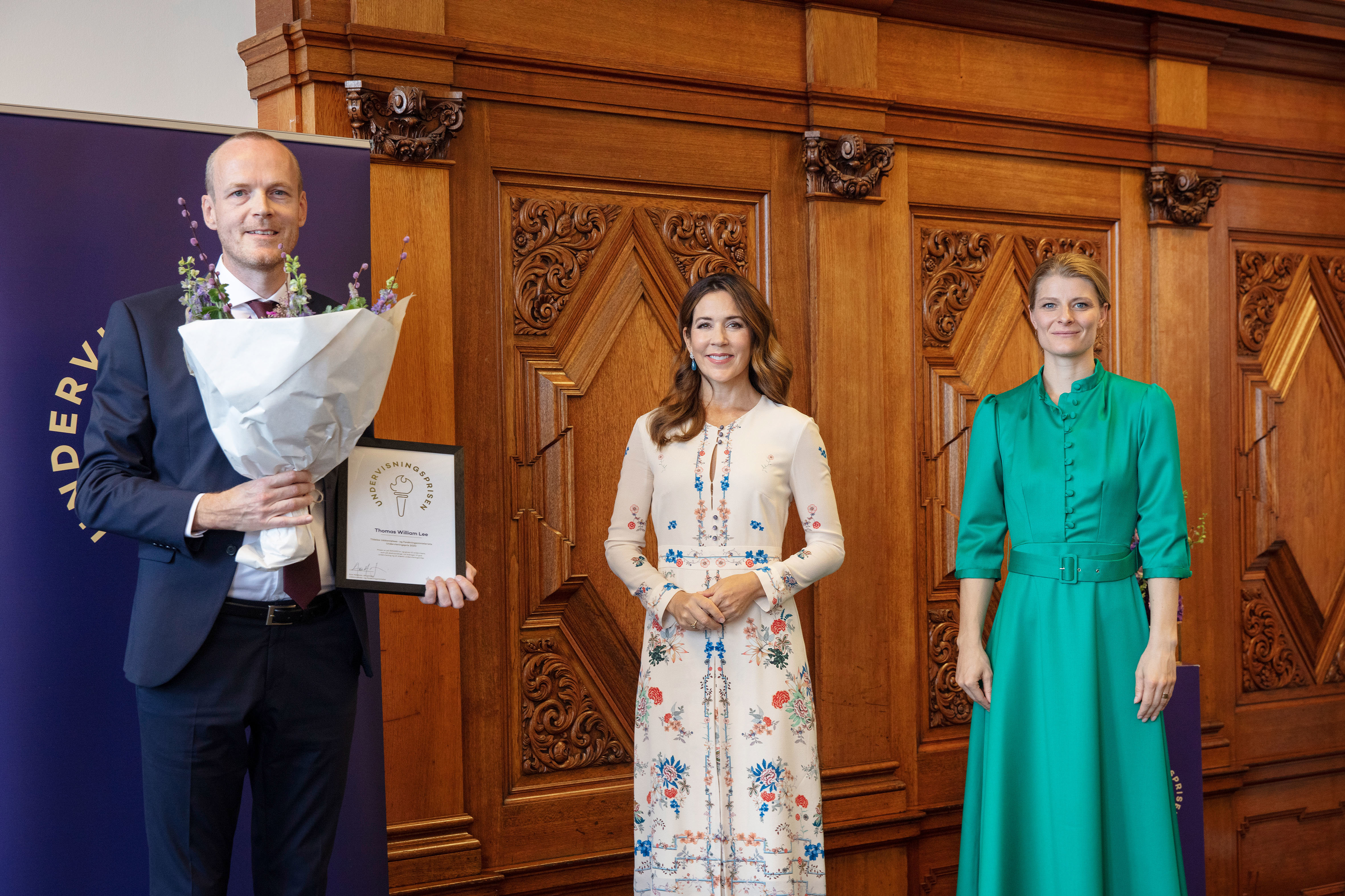 Thomas William Lee, Arkitektskolen Aarhus, modtager Undervisningsprisen 2020. Foto: Søren Kjeldgaard. 