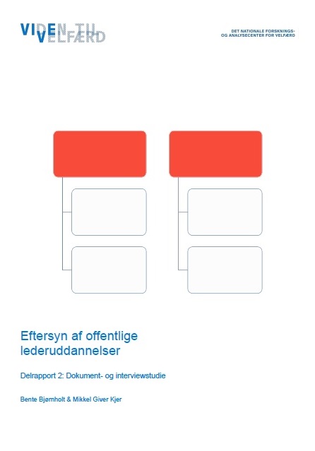 Rapporten er den anden delrapport af fem om lederuddannelser, som VIVE har udarbejdet til 'Eftersyn af de offentlige lederuddannelser'. Rapporten har til formål at undersøge, hvordan uddannelserne på et overordnet niveau arbejder for at sikre det rette uddannelsestilbud til lederne.