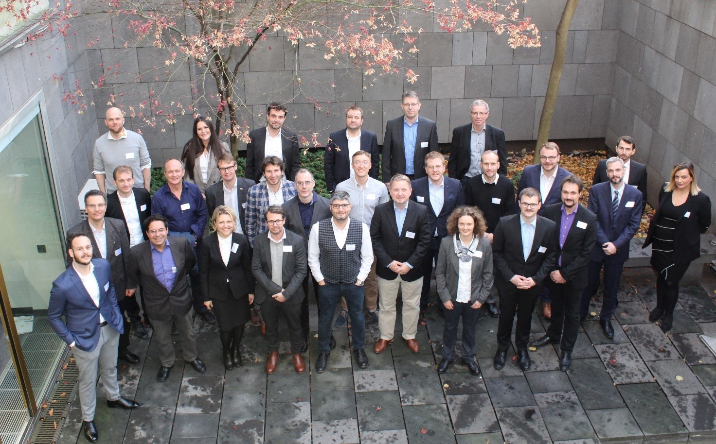 Deltagere i dansk-bayersk workshop om robotteknologi i Horizon 2020
