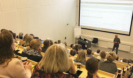 Roadshow paa UCL 1. oktober 2019 Roadshow på UCL 1. oktober 2019