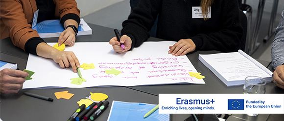 Seminar om projektdesign Gruppe der arbejder med projektudvikling