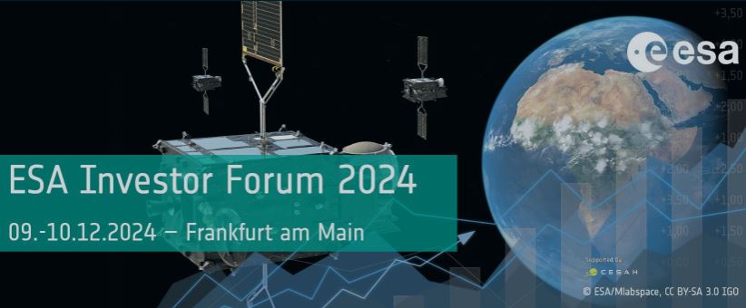 Do not miss this unique opportunity from the European Space Agency, ESA to engage with governmental and public institution officials, financing experts, and leading space companies. This event aims to enhance understanding and facilitate discussions on key ongoing commercial trends in Europe.