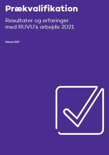 Læs om udvalgets resultater og erfaringer fra årets prækvalifikationsansøgninger. Hvem har søgt om hvad? Hvor mange afslag og godkendelser er der kommet?