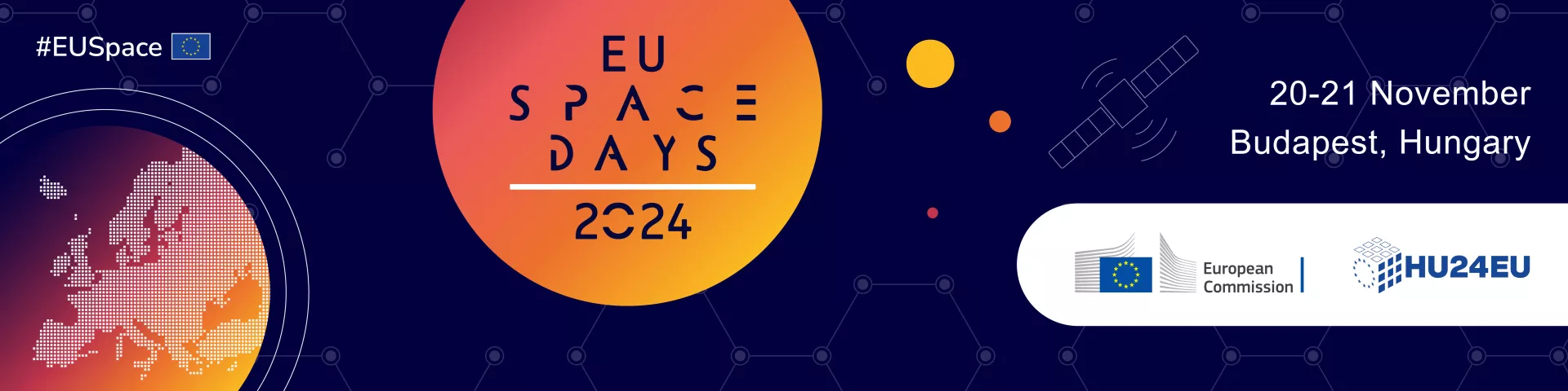 The EU Space Days, formerly known as EU Space Week, is the most important event of the Union when it comes to space policy and the EU Space Programme. The event brings together policymakers, space industry actors, and entrepreneurs  to share knowledge on how to benefit from the EU Space Programme.