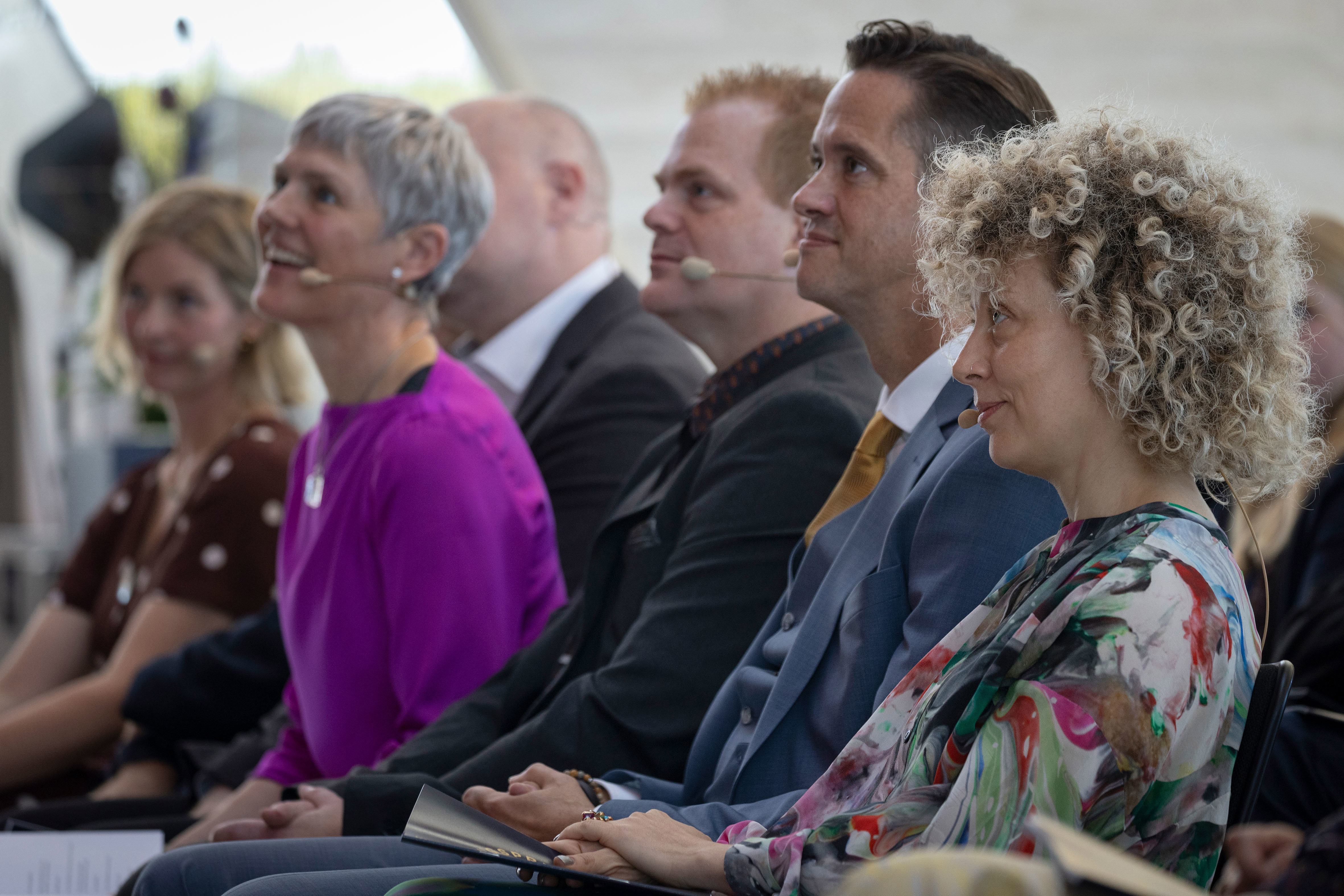 Prismodtagere under fejringen i Operaen.
