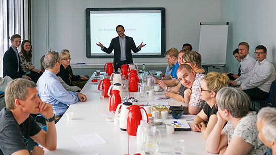 Sommeren er lige rundt om hjørnet, og det er afslutningen af første ud af fire udviklingsfaser i projekt esas også. Dermed er fundamentet for det nye studieadministrative system på plads.